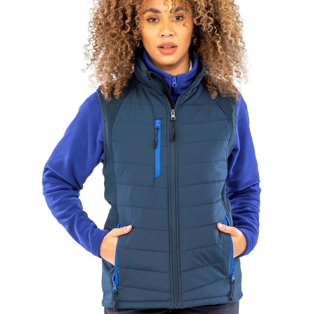 R238 Result Black Compass Softshell Gilet image 1
