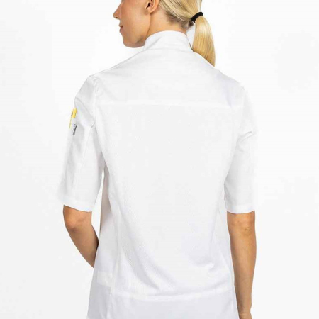 AF005 DD08ADC ADC Short Sleeve Coolmax® Chef's Jacket image 1