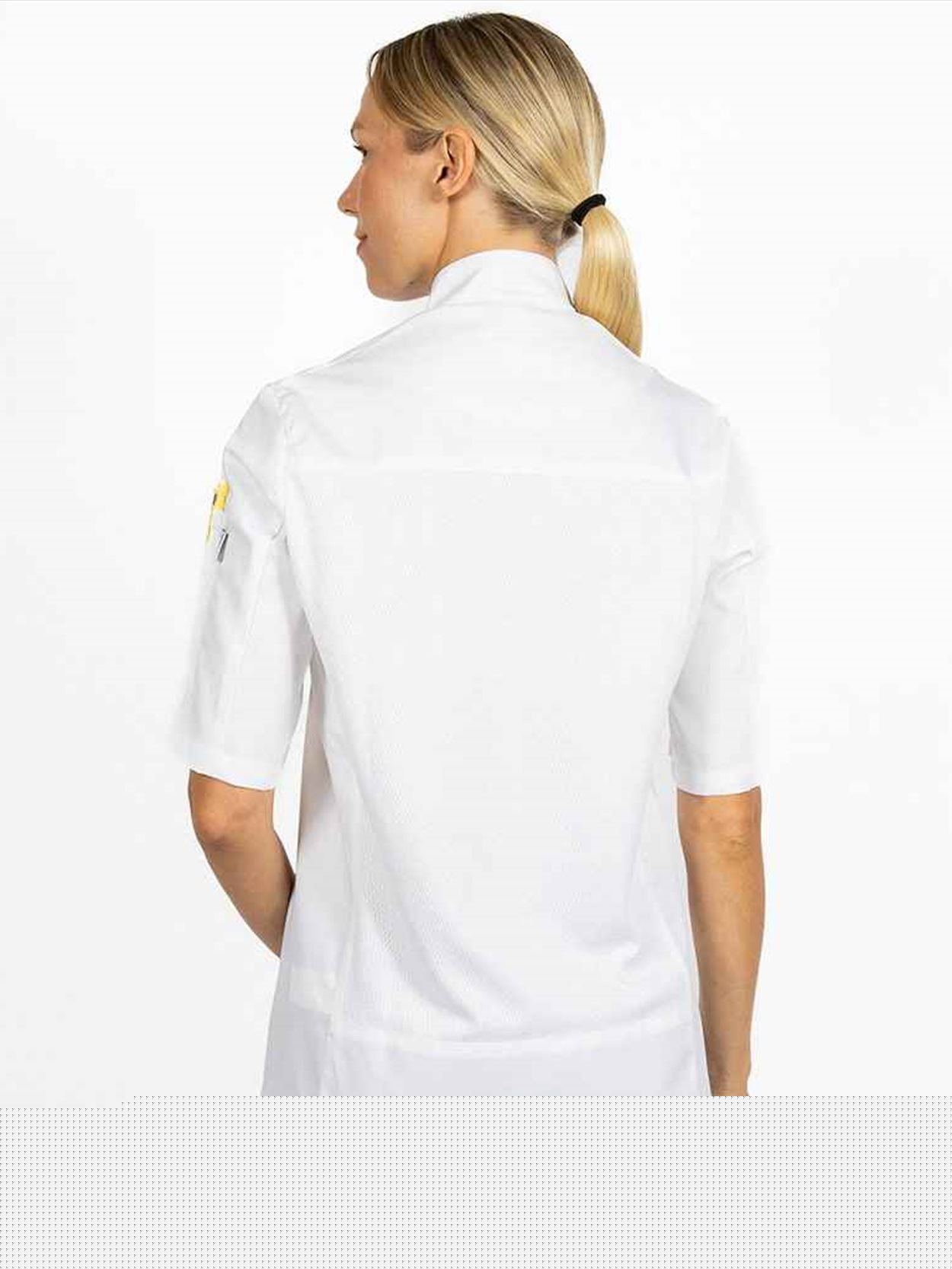 AF005 DD08ADC ADC Short Sleeve Coolmax® Chef's Jacket image 1