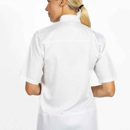 AF007 DD85ADC ADC Short Sleeve Asymmetric Chef's Jacket image 1