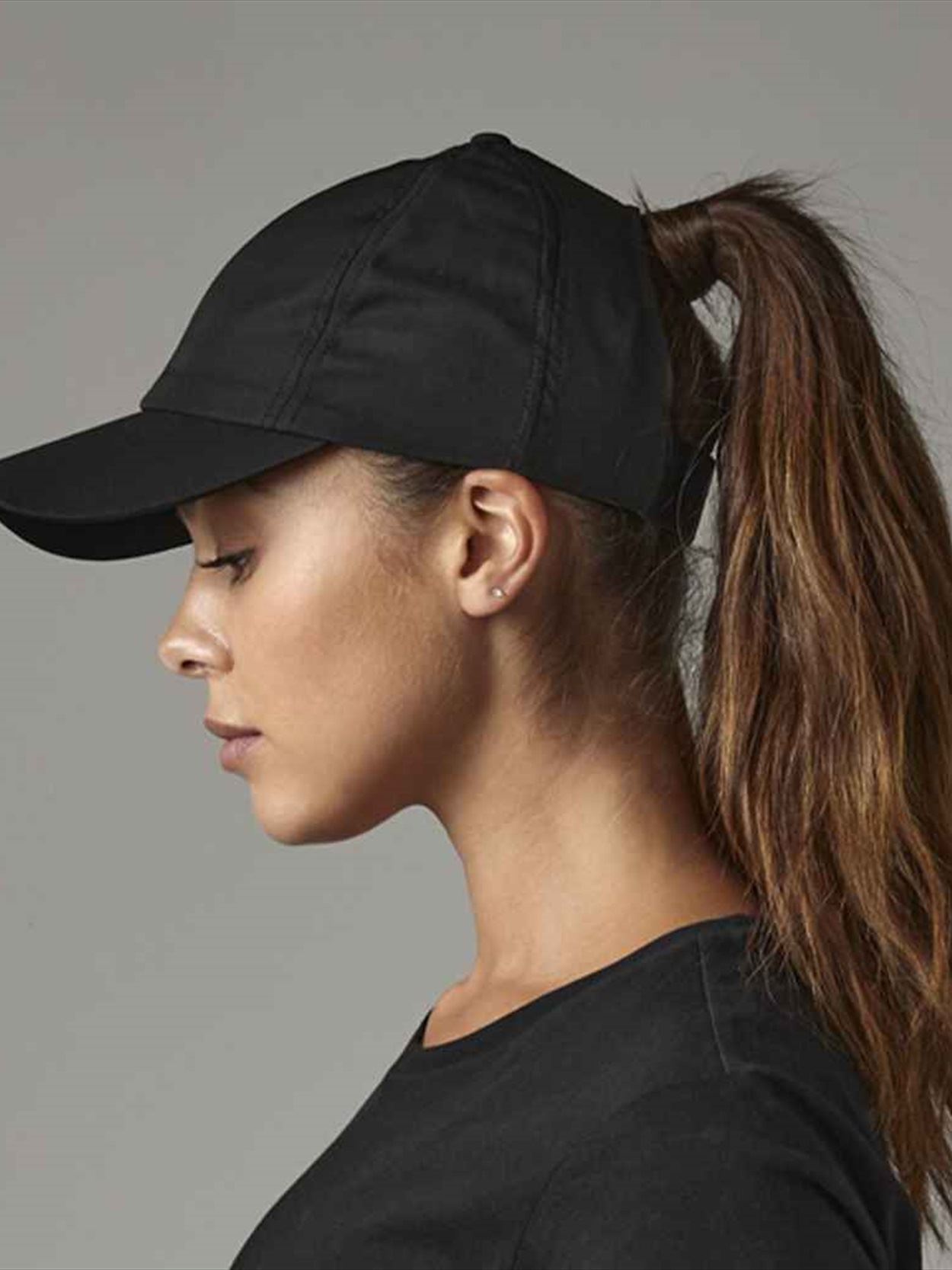 BB173R B173R Beechfield Performance Ponytail Cap image 1