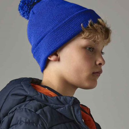 BB426B B426B Beechfield Kids Original Pom Pom Beanie image 1