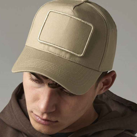 BB638 B638 Beechfield Removable Patch 5 Panel Cap image 1