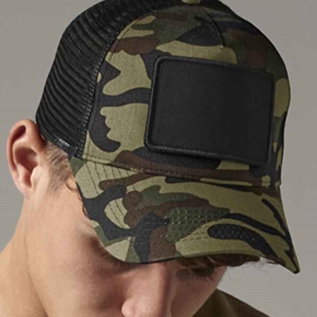 BB641 B641 Beechfield Patch Snapback Trucker Cap image 1
