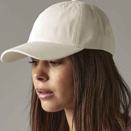 BB652N B652N Beechfield Organic Cotton 6 Panel Dad Cap image 1