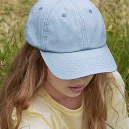 BB655B B655B Beechfield Junior Low Profile Vintage Cap image 1