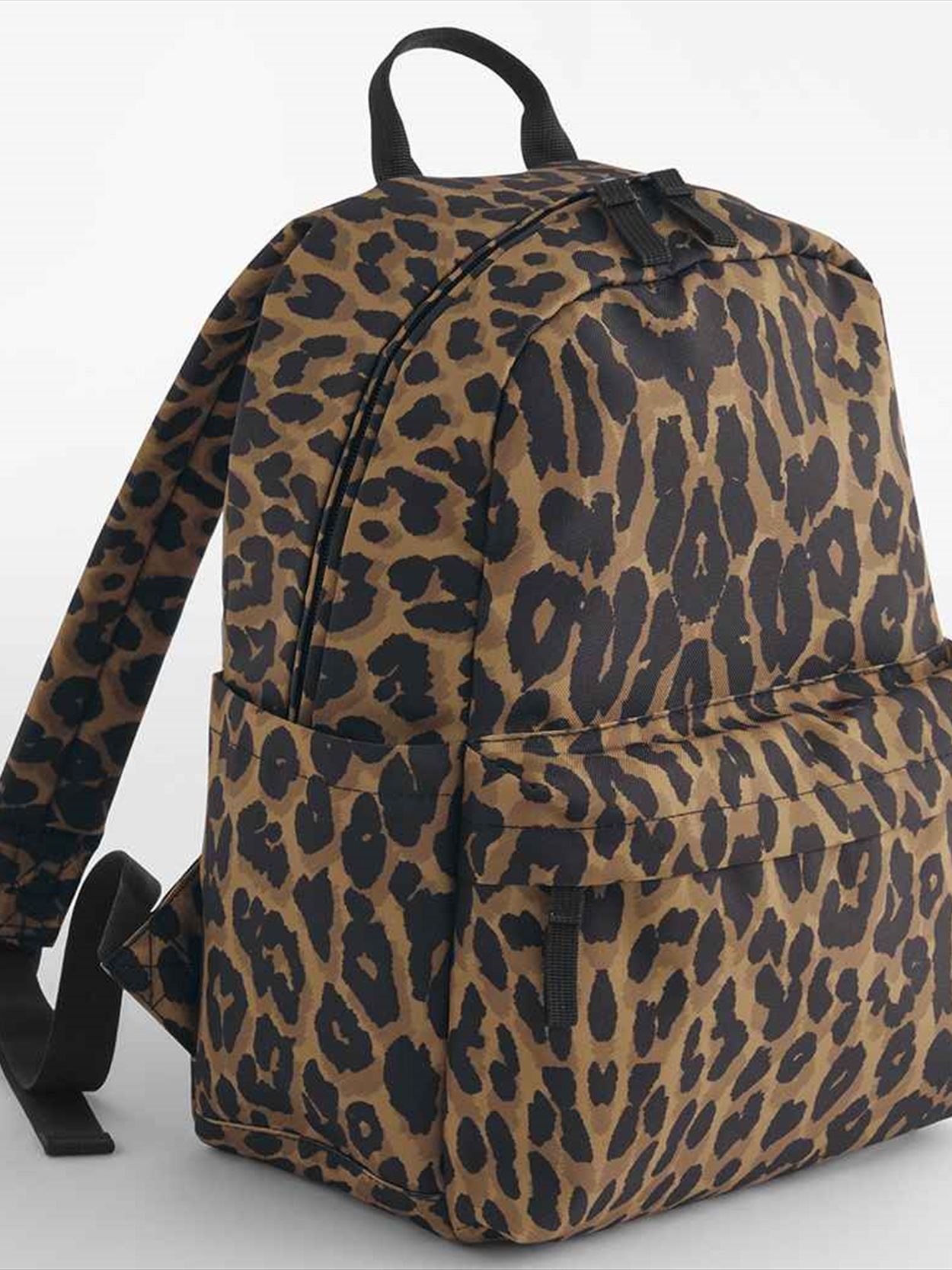 BG195S BagBase Leopard Print Mini Backpack image 3