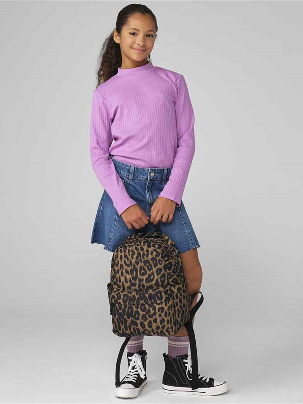 BG195S BagBase Leopard Print Mini Backpack image 1