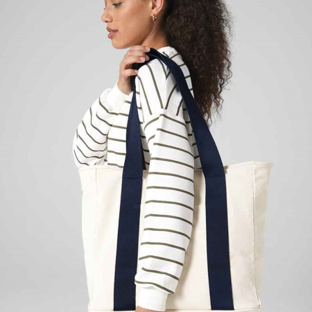 BG675 BagBase Edit Canvas Tote Bag image 1