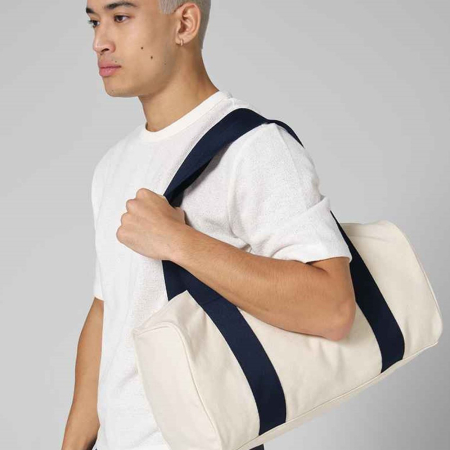 BG676 BagBase Edit Canvas Duffle image 1