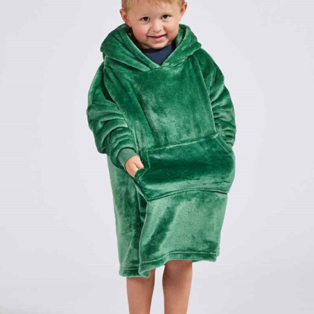 BH103 Brand Lab Kids Character Cushion Hooded Blanket image 1