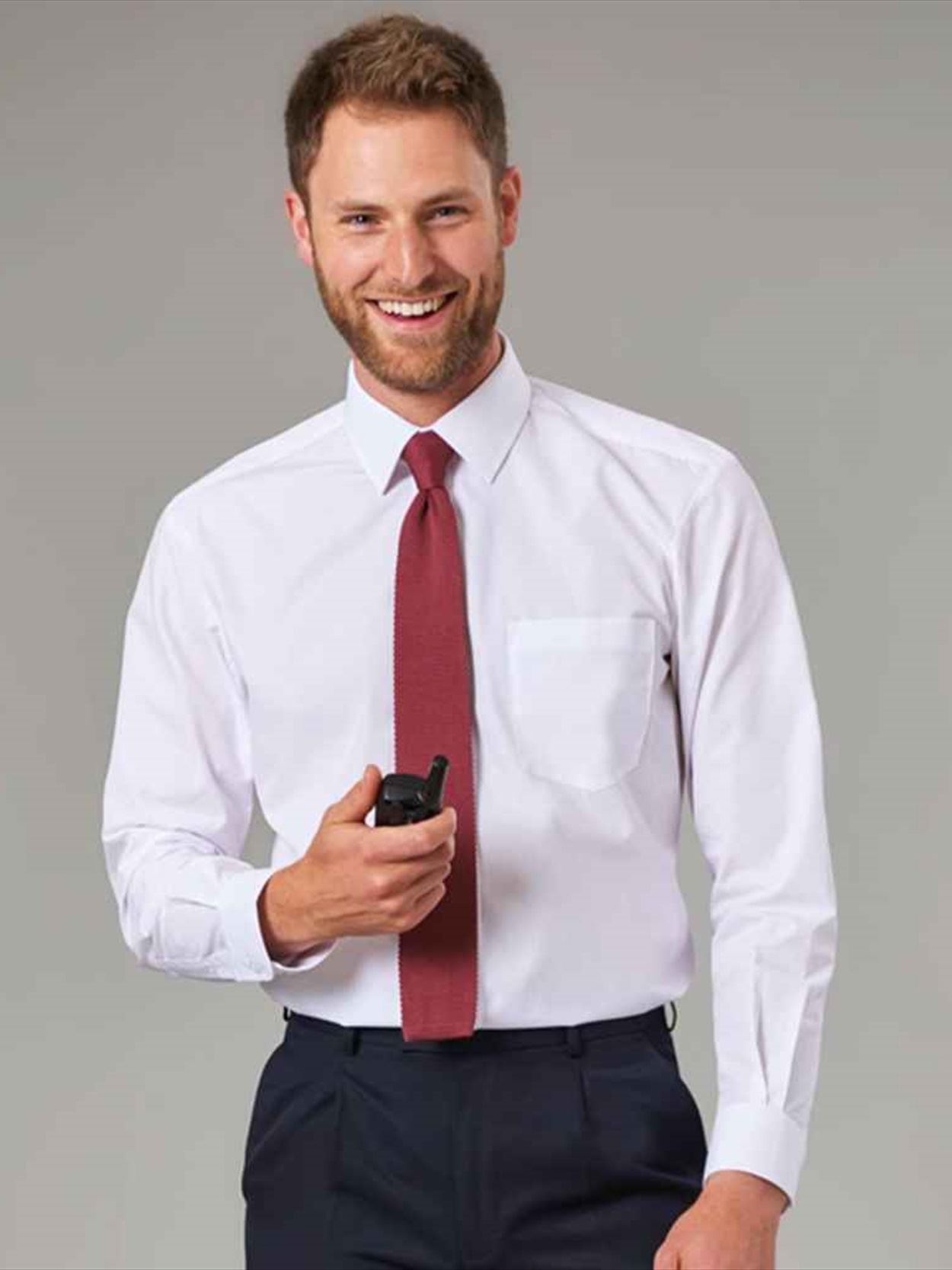 BK134 7742 Brook Taverner Juno Long Sleeve Poplin Shirt image 1
