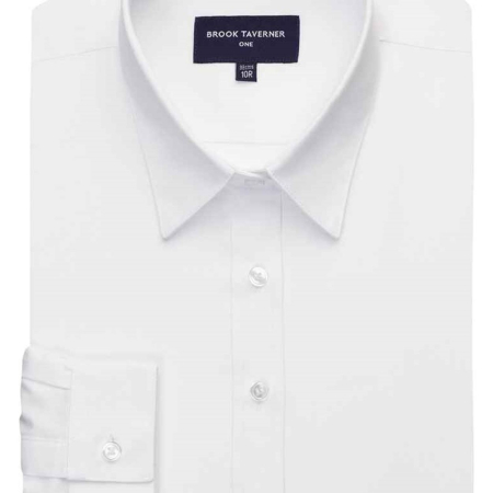 BK135 2270 Brook Taverner Ladies Selene Long Sleeve Poplin Shirt image 1