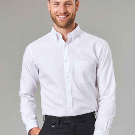 BK588 4050 Brook Taverner Whistler Long Sleeve Oxford Shirt image 1