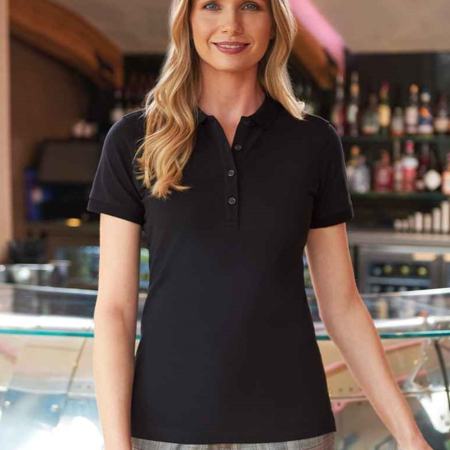 BK614 2372 Brook Taverner Ladies Arlington Premium Cotton Polo Shirt image 1
