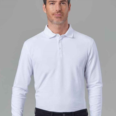 BK615 4222 Brook Taverner Frederick Long Sleeve Polo Shirt image 1