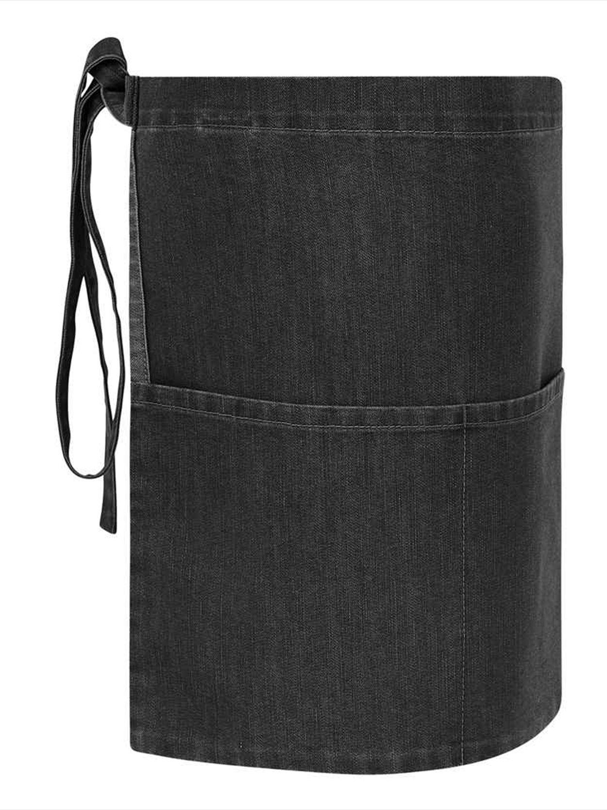 BR505 Brand Lab Denim Waist Pocket Apron image 2