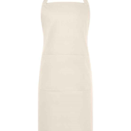 BR550 Brand Lab Organic/Recycled Bib Pocket Apron image 1
