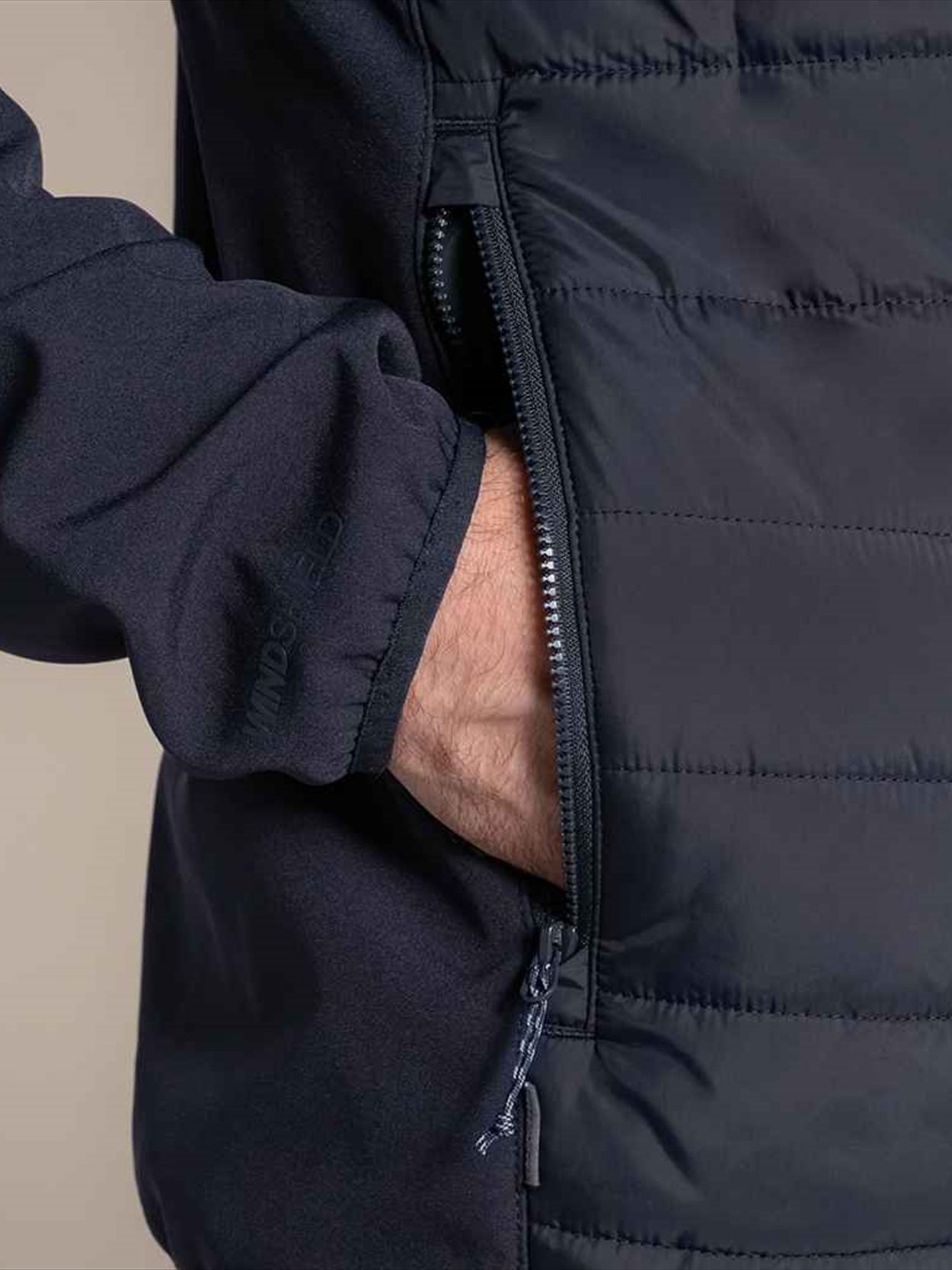 CR323 CEN008 Craghoppers Expert Compress Lite Hybrid Jacket image 1
