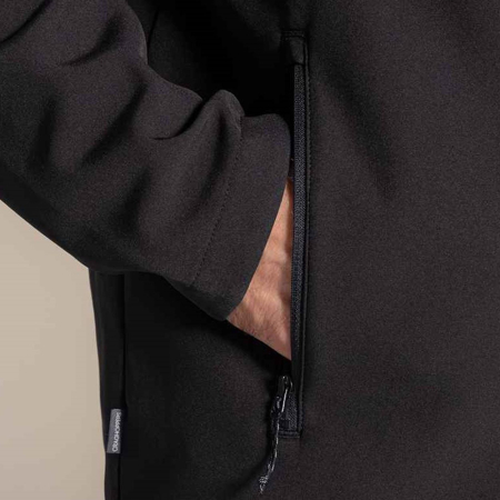 CR338 CEL007 Craghoppers Expert Basecamp ll Soft Shell Jacket image 1