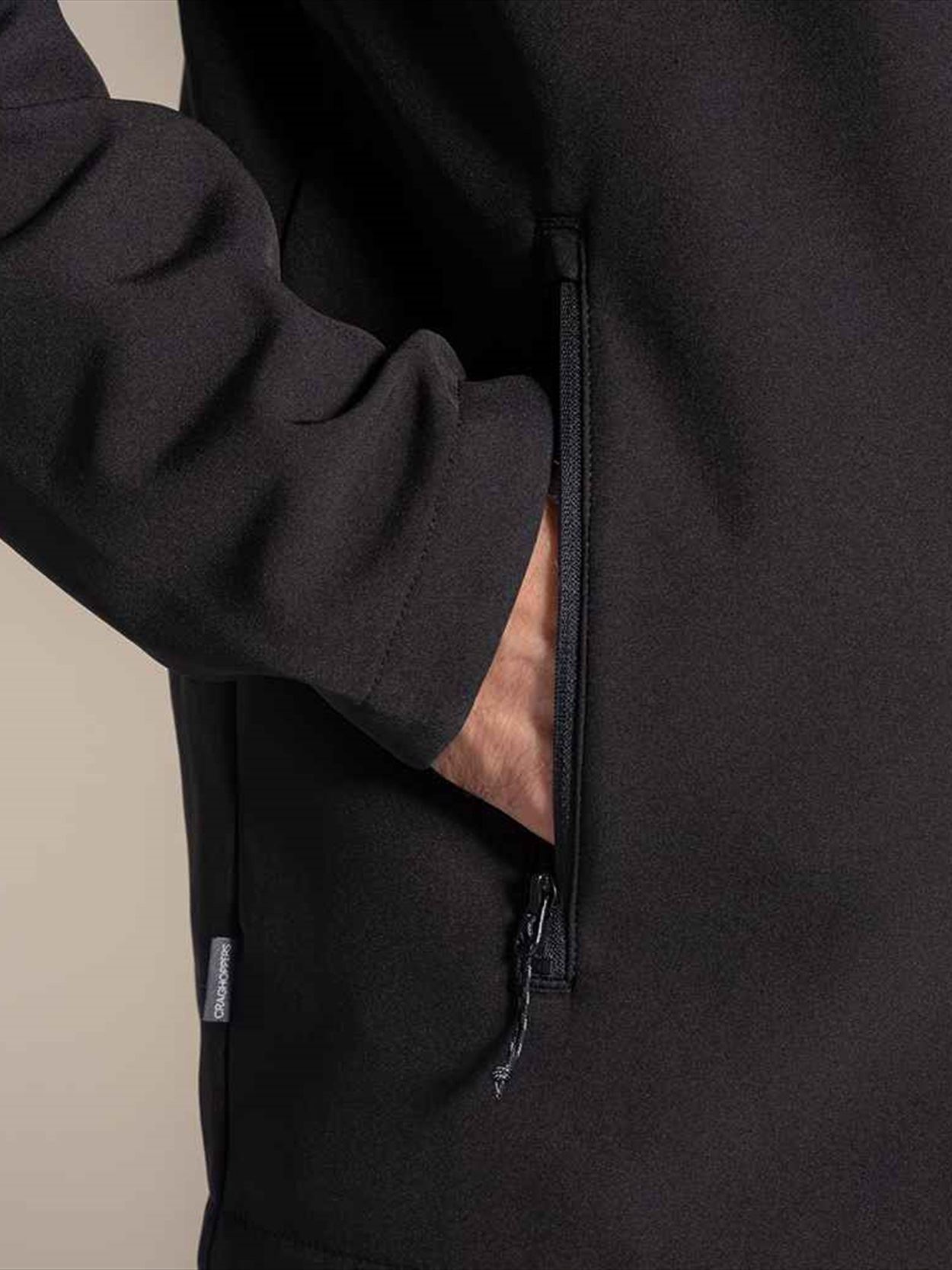 CR338 CEL007 Craghoppers Expert Basecamp ll Soft Shell Jacket image 1