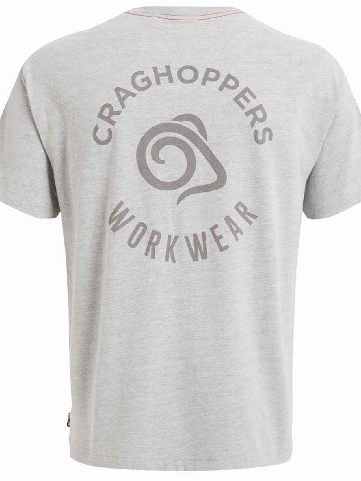CR701 CET004 Craghoppers Workwear Wakefield Pocket T-Shirt image 2