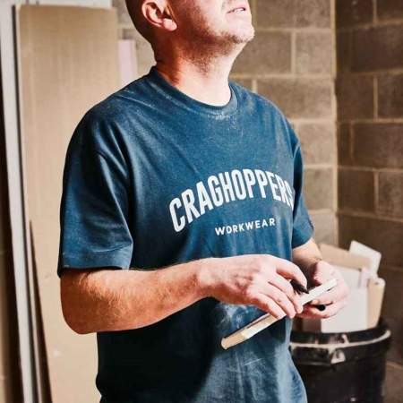CR702 CET007 Craghoppers Workwear Batley T-Shirt image 1
