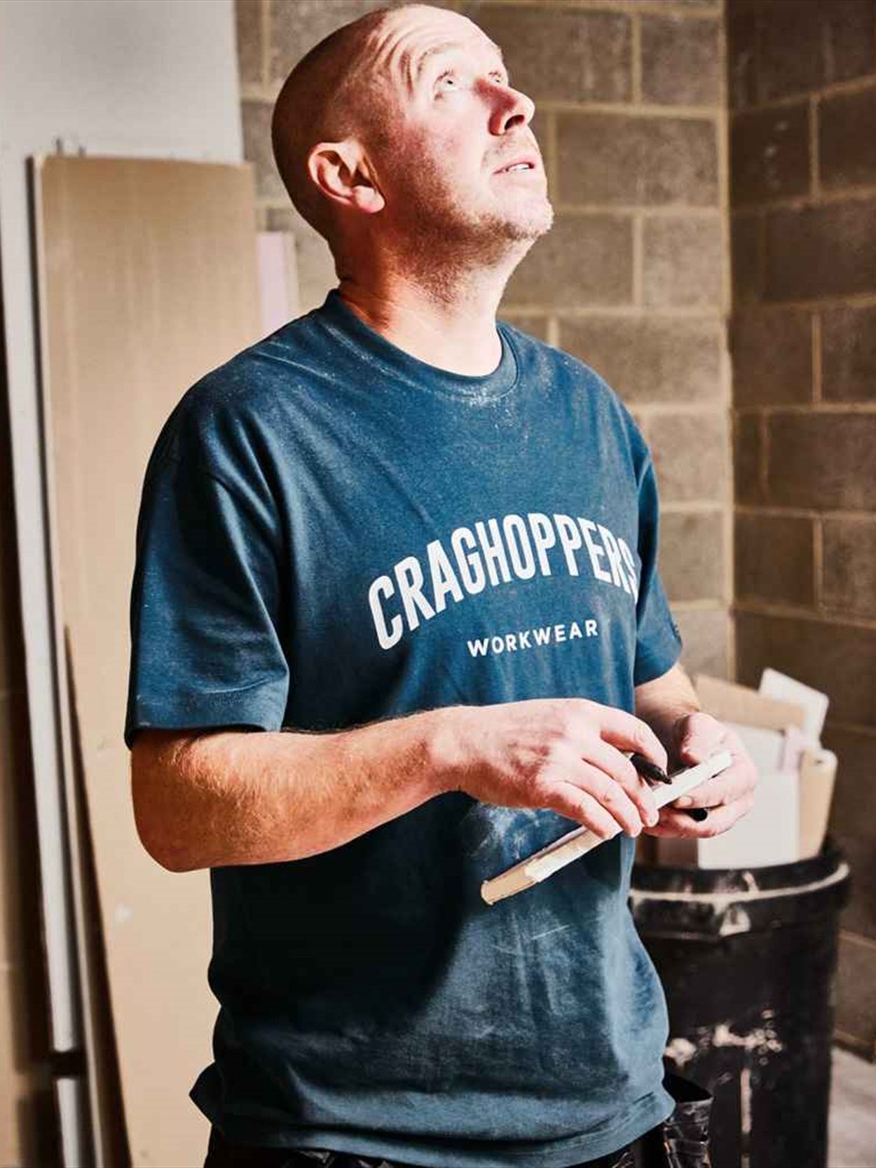 CR702 CET007 Craghoppers Workwear Batley T-Shirt image 1