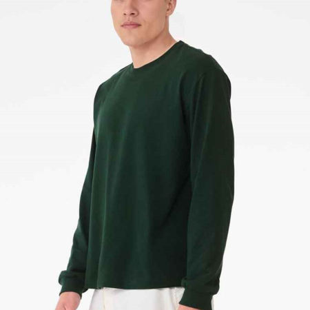 CV3511 3511 Canvas Unisex Heavyweight Long Sleeve Boxy T-Shirt image 1