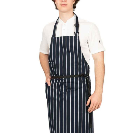 DE117 DP230 Dennys Poly/cotton Apron with Side Pocket image 1