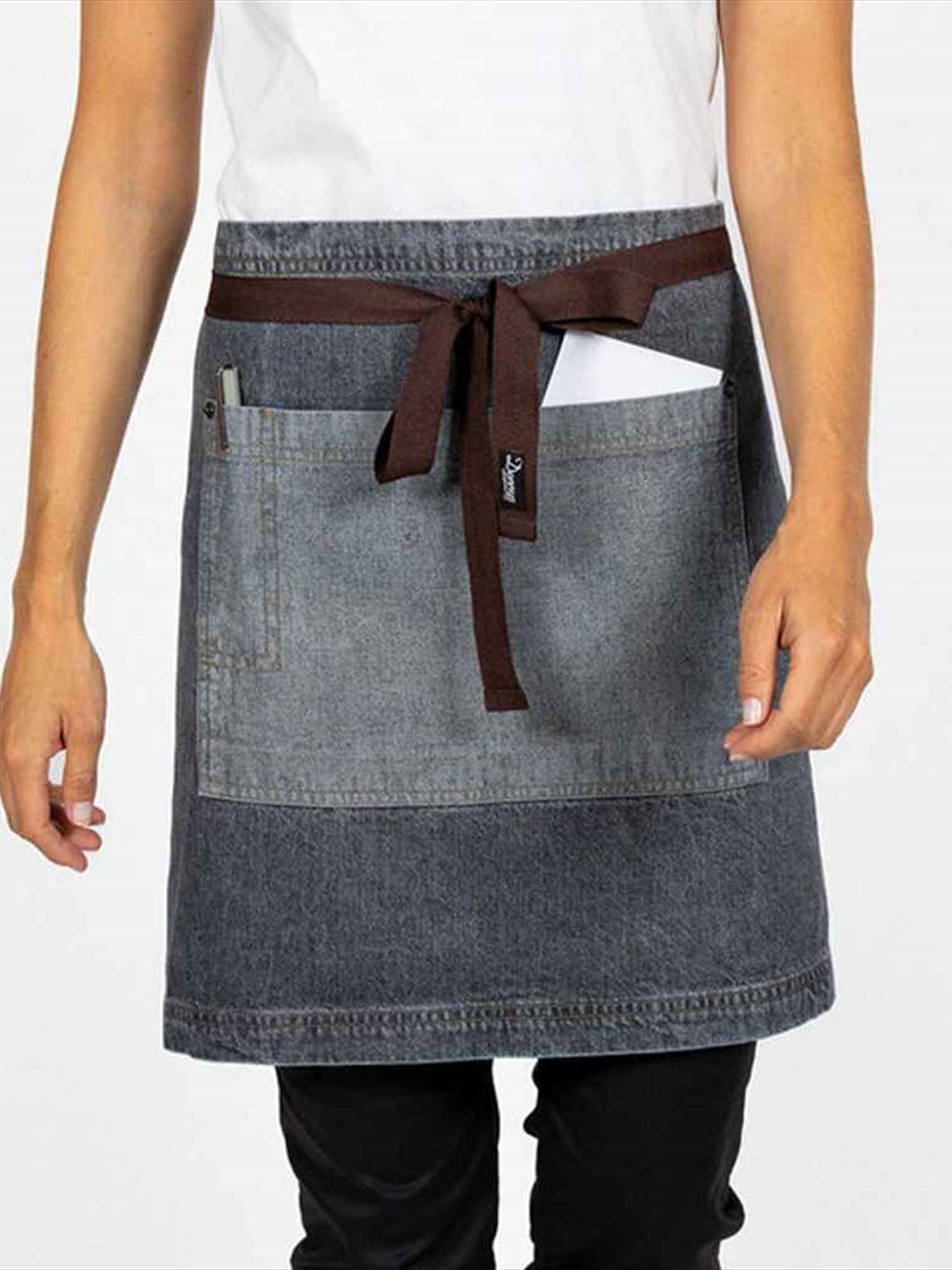 DE127 DP103 Dennys Denim Waist Apron image 2