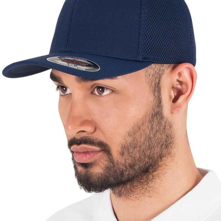F6533 6533 Flexfit Tactel Mesh Cap image 1