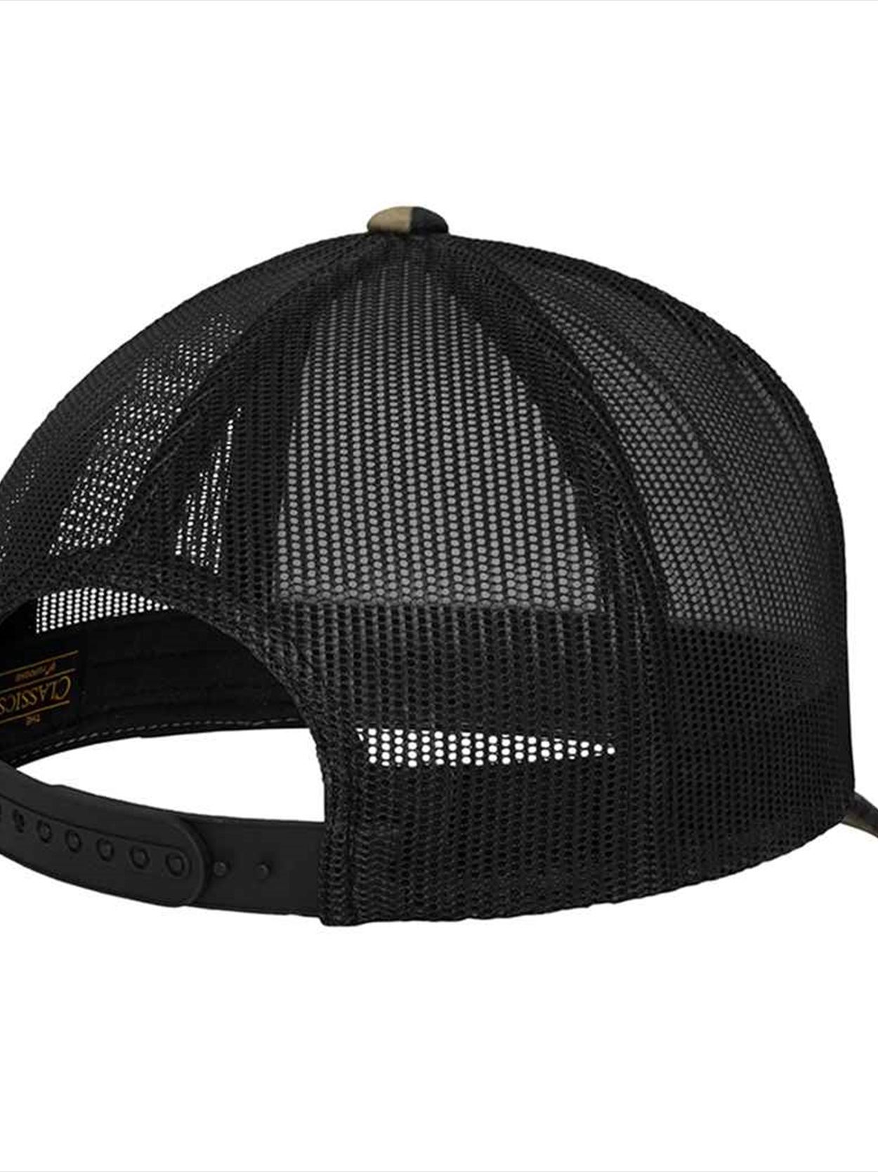 F6606C 6606C Flexfit Classic Camo Trucker Cap image 2