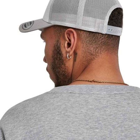 F6606CF 6606CF Flexfit Retro Coloured Front Trucker Cap image 1