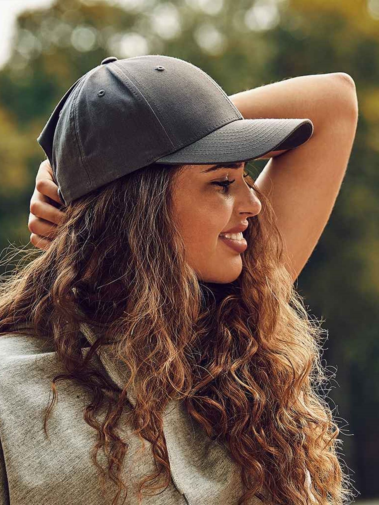 F7706 7706 Flexfit Curved Classic Snapback Cap image 2