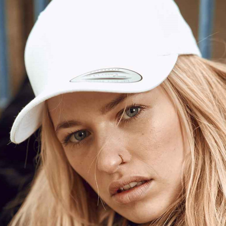 F7706 7706 Flexfit Curved Classic Snapback Cap image 1