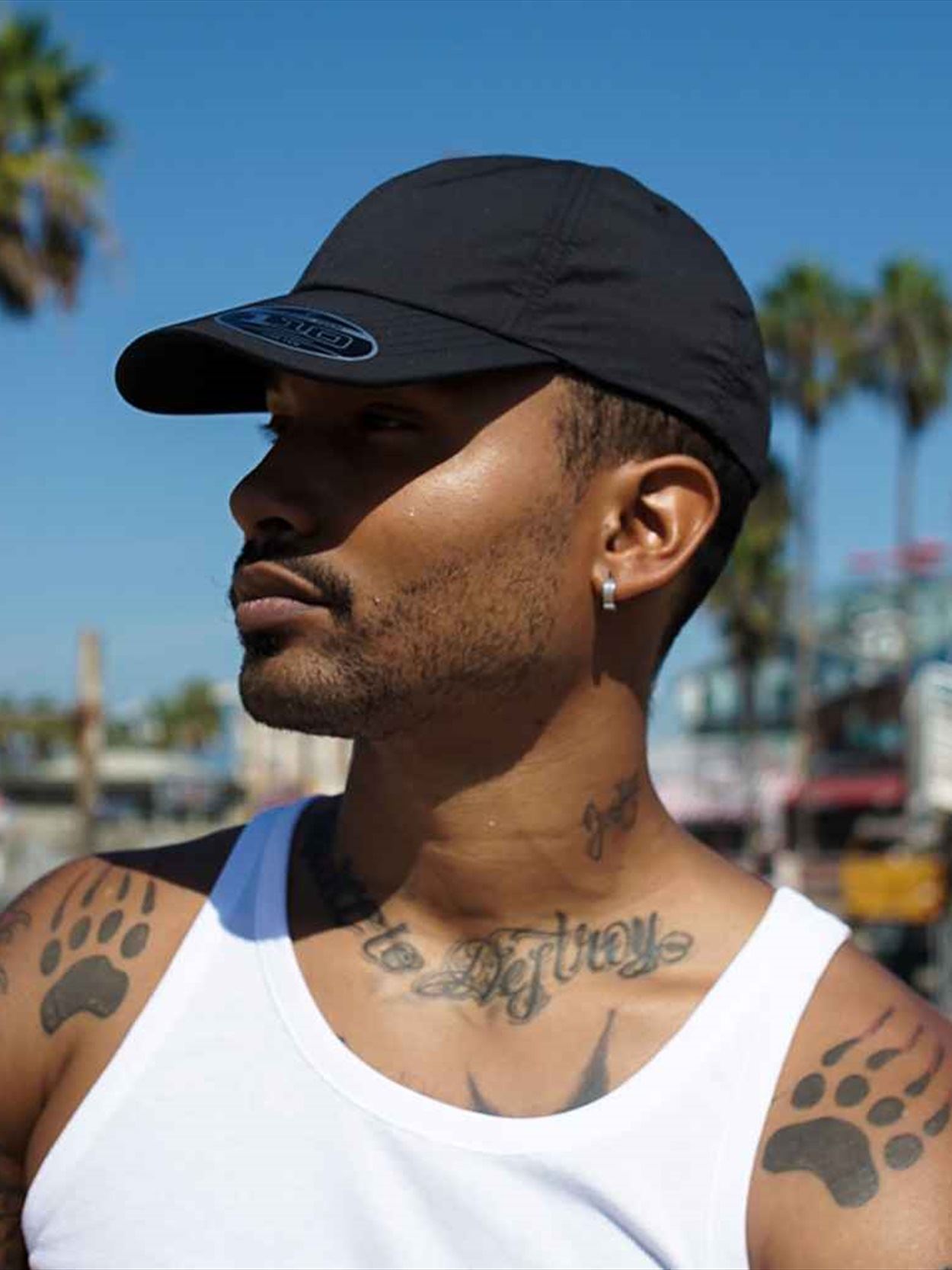 F7706FF 7706FF Flexfit 110 Curved Visor Snapback Cap image 1