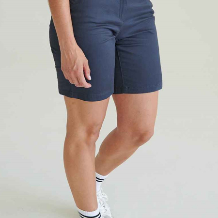 FR606 Front Row Ladies Stretch Chino Shorts image 1