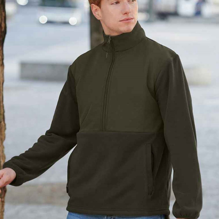 FR856 Front Row 1/2 Zip Micro Fleece image 1
