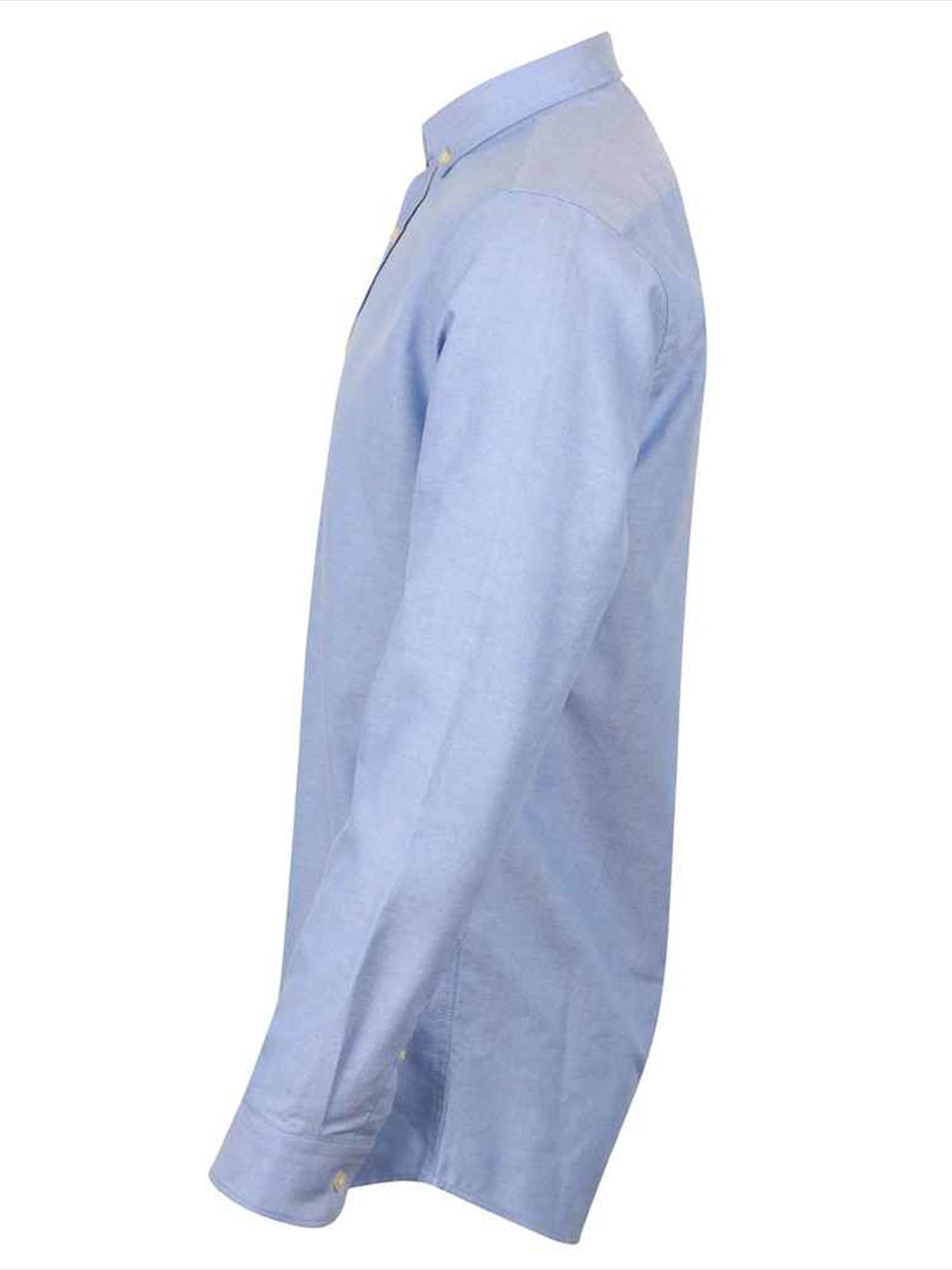 H512R Henbury Modern Long Sleeve Regular Fit Oxford Shirt image 3