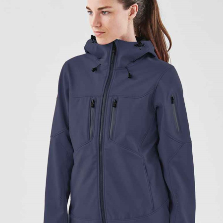 HR-1W Stormtech Ladies Epsilon 2 Hooded Soft Shell Jacket image 1