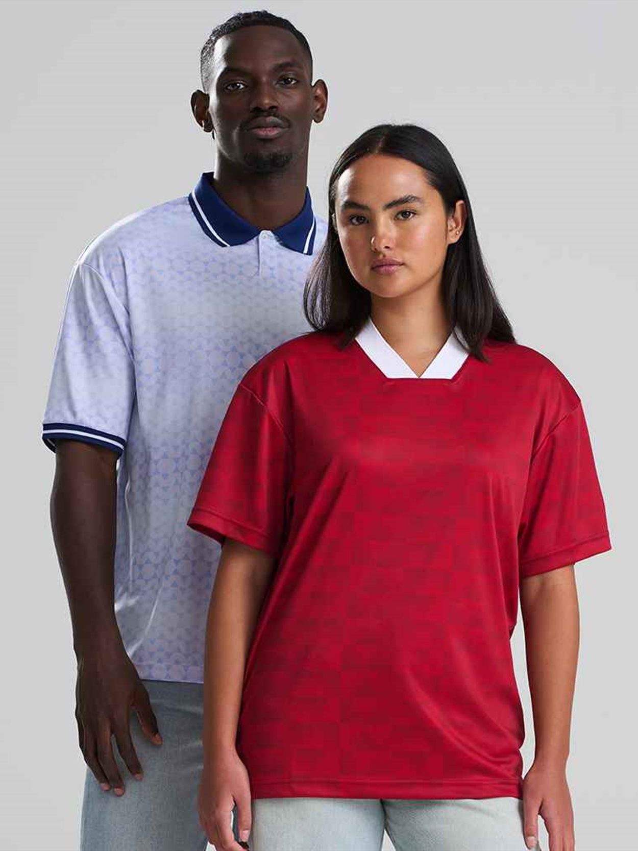 JC442 AWDis Cool Retro Sports Jersey image 1