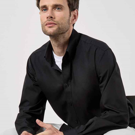 K140 KK140 Kustom Kit Long Sleeve Classic Fit Workforce Shirt image 1