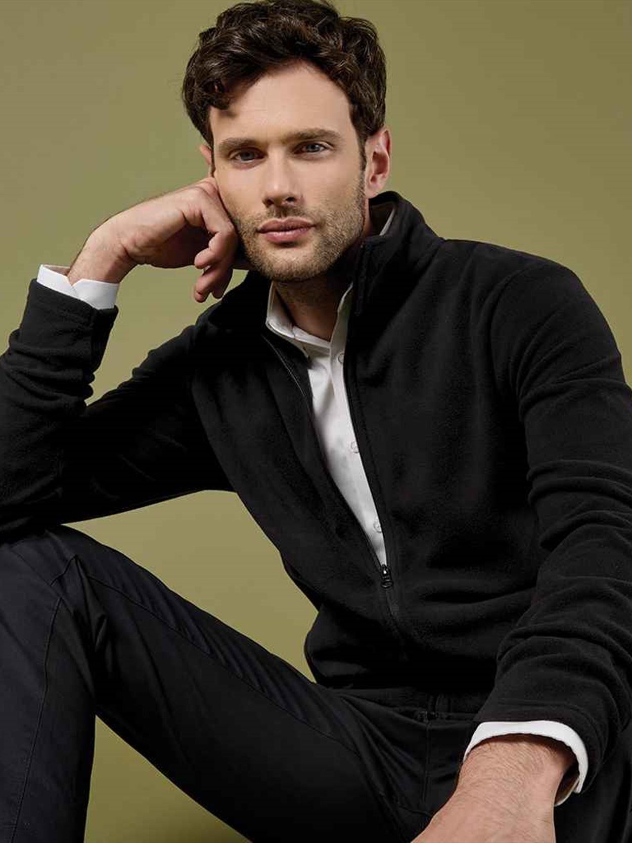 K902 KK902 Kustom Kit Corporate Micro Fleece Jacket image 1