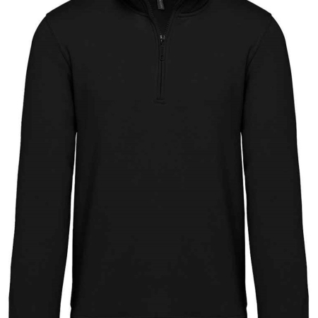 KB487 K487 Kariban Zip Neck Sweatshirt image 1