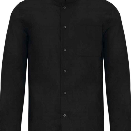 KB515 K515 Kariban Long Sleeve Mandarin Collar Shirt image 1