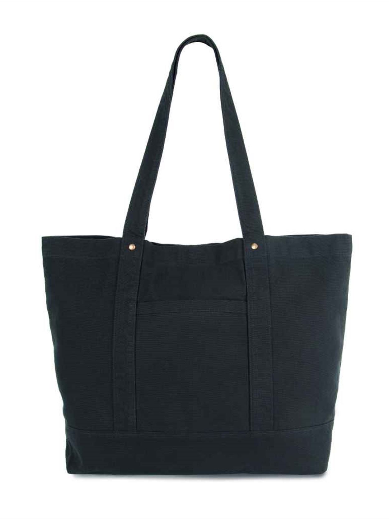 KI3214 Kimood Washed Cotton Shopper Bag image 1