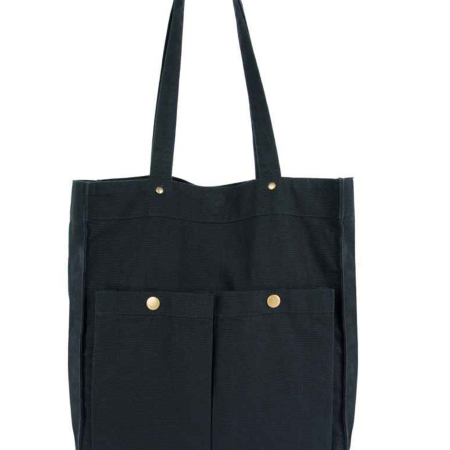 KI3215 Kimood Washed Cotton Bag with Pockets image 1