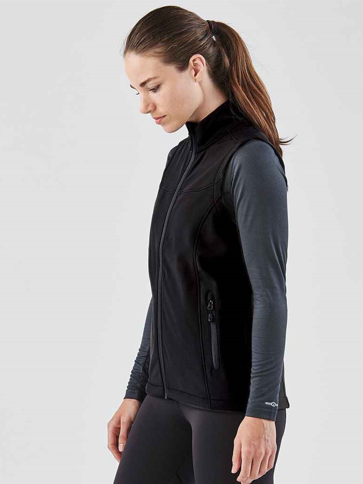 KSV-1W Stormtech Ladies Orbiter Soft Shell Bodywarmer image 1