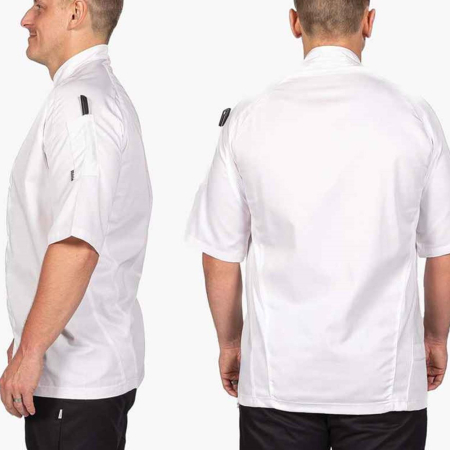 LE003 DE11 Le Chef Short Sleeve Executive Jacket image 1